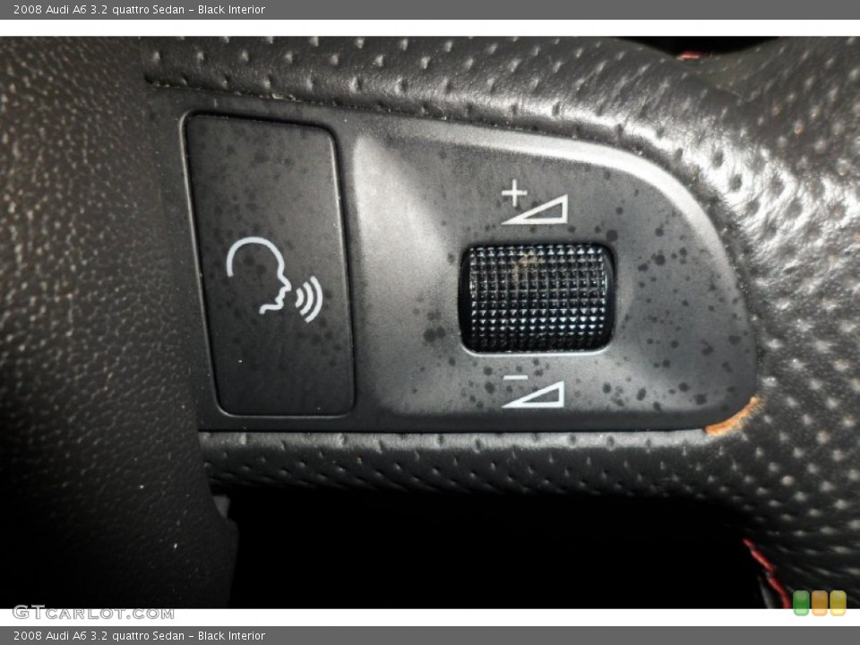 Black Interior Controls for the 2008 Audi A6 3.2 quattro Sedan #68396056