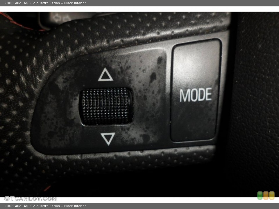Black Interior Controls for the 2008 Audi A6 3.2 quattro Sedan #68396064