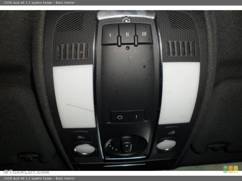 Black Interior Controls for the 2008 Audi A6 3.2 quattro Sedan #68396172