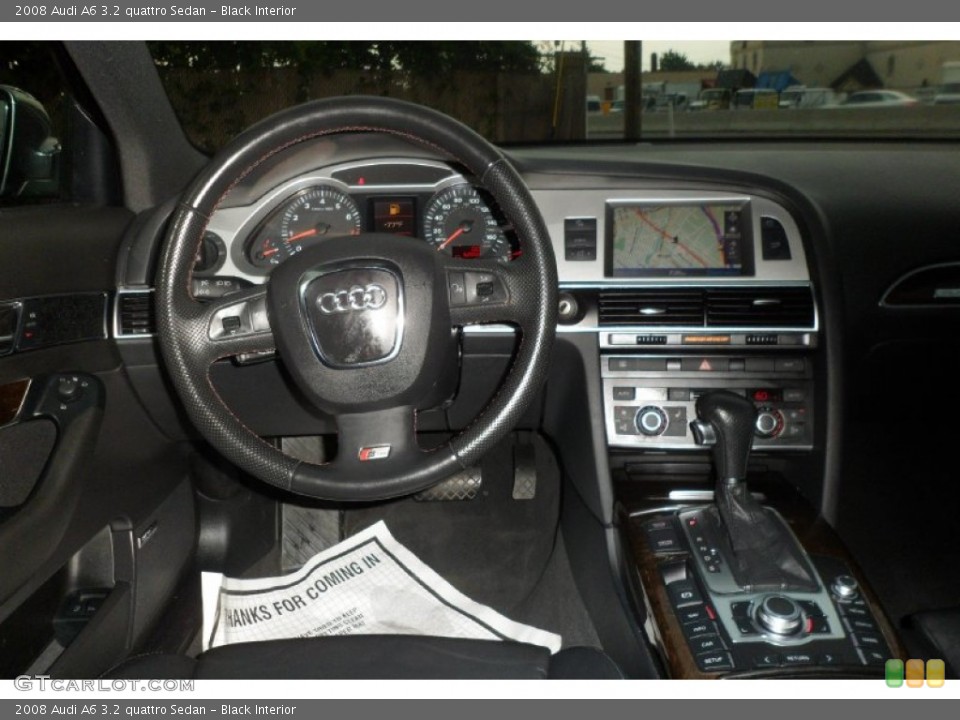 Black Interior Dashboard for the 2008 Audi A6 3.2 quattro Sedan #68396205
