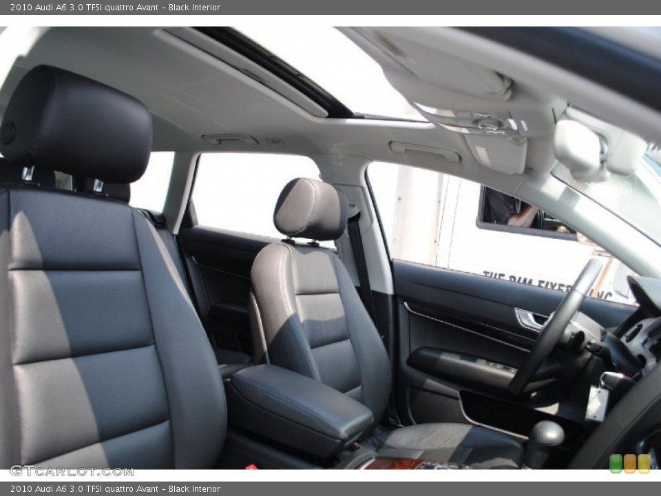 Black Interior Photo for the 2010 Audi A6 3.0 TFSI quattro Avant #68400174