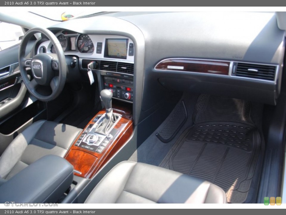 Black Interior Dashboard for the 2010 Audi A6 3.0 TFSI quattro Avant #68400180