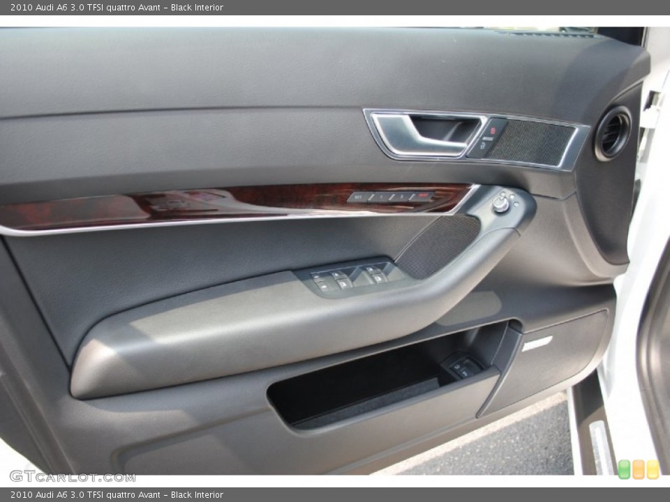 Black Interior Door Panel for the 2010 Audi A6 3.0 TFSI quattro Avant #68400186