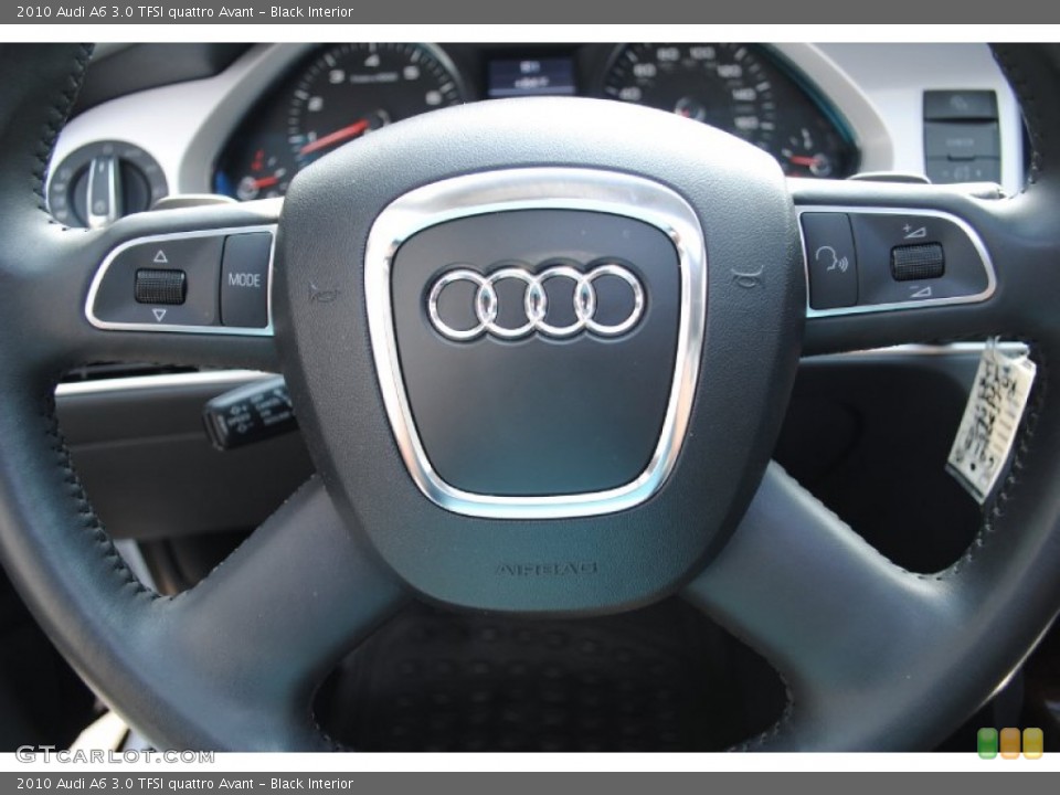 Black Interior Controls for the 2010 Audi A6 3.0 TFSI quattro Avant #68400192