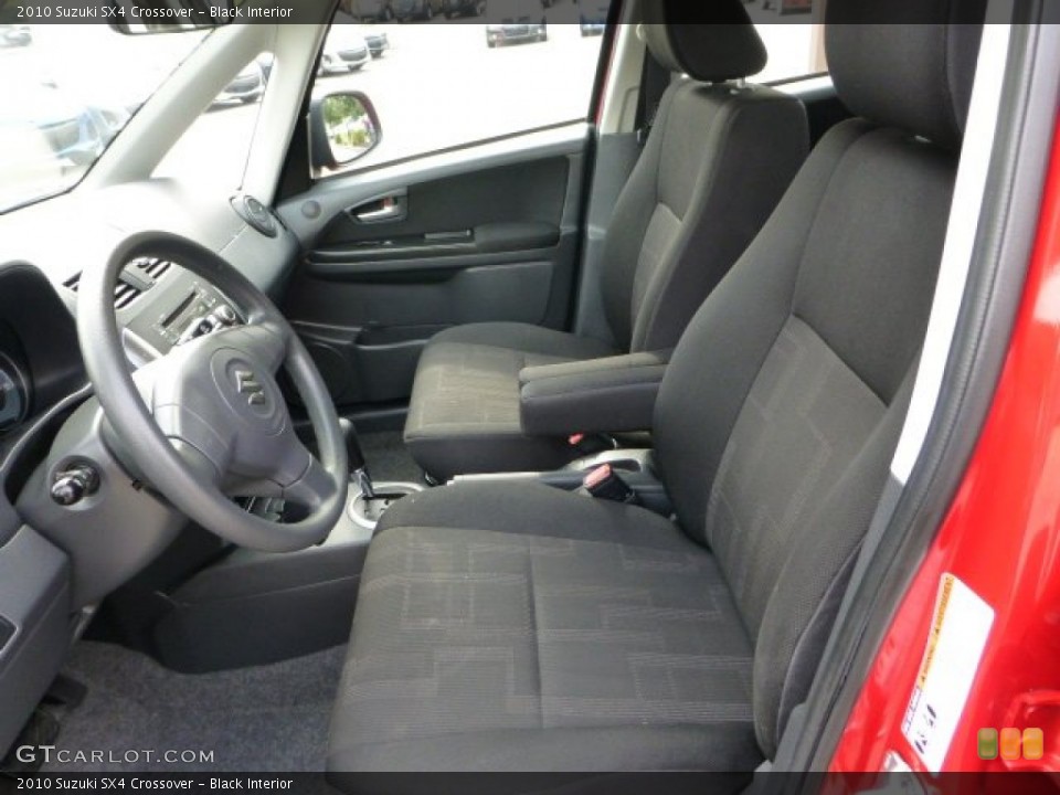 Black Interior Photo for the 2010 Suzuki SX4 Crossover #68401326
