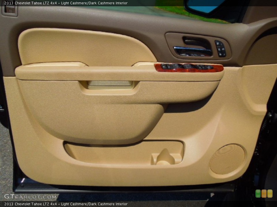 Light Cashmere/Dark Cashmere Interior Door Panel for the 2013 Chevrolet Tahoe LTZ 4x4 #68403177