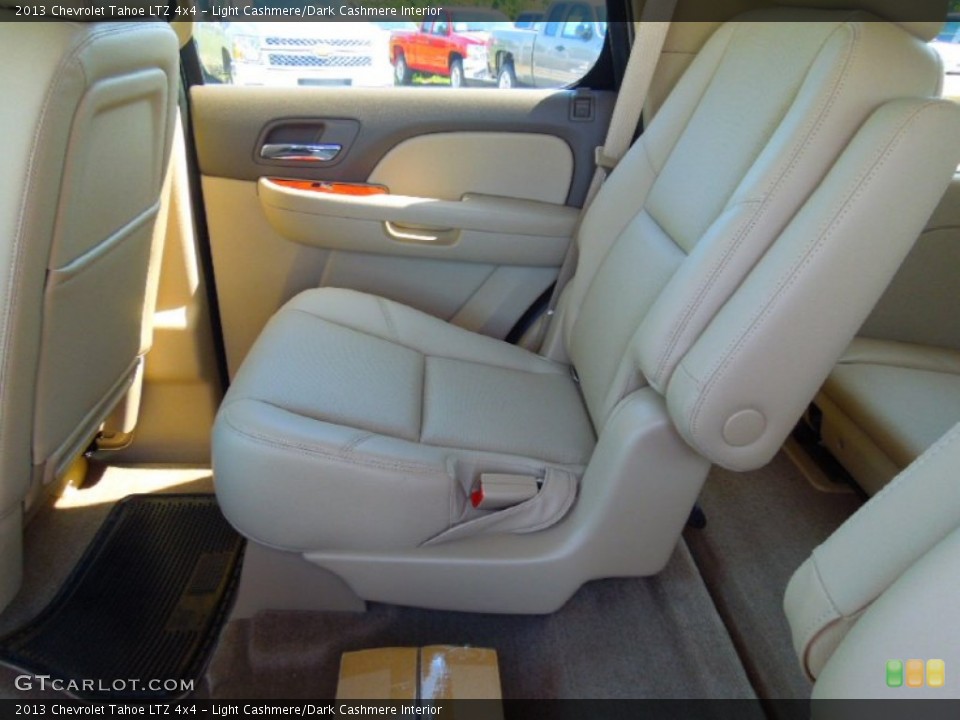 Light Cashmere/Dark Cashmere Interior Rear Seat for the 2013 Chevrolet Tahoe LTZ 4x4 #68403201