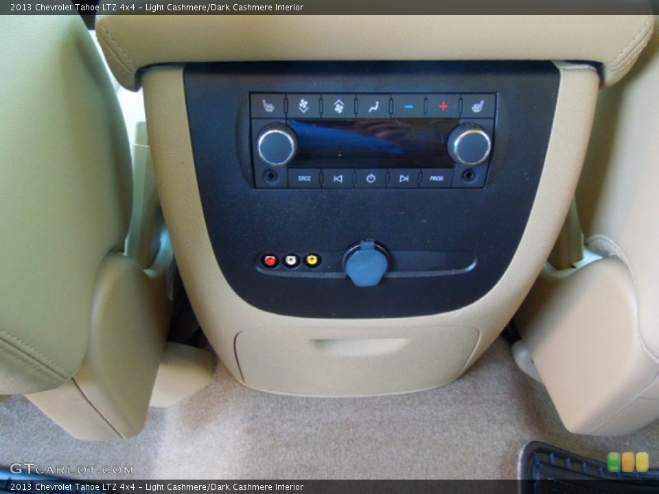 Light Cashmere/Dark Cashmere Interior Controls for the 2013 Chevrolet Tahoe LTZ 4x4 #68403204
