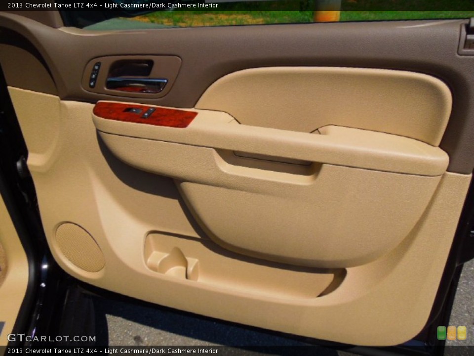 Light Cashmere/Dark Cashmere Interior Door Panel for the 2013 Chevrolet Tahoe LTZ 4x4 #68403231