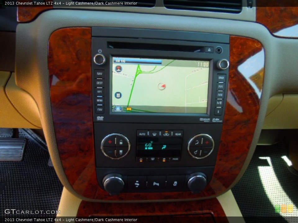 Light Cashmere/Dark Cashmere Interior Navigation for the 2013 Chevrolet Tahoe LTZ 4x4 #68403282
