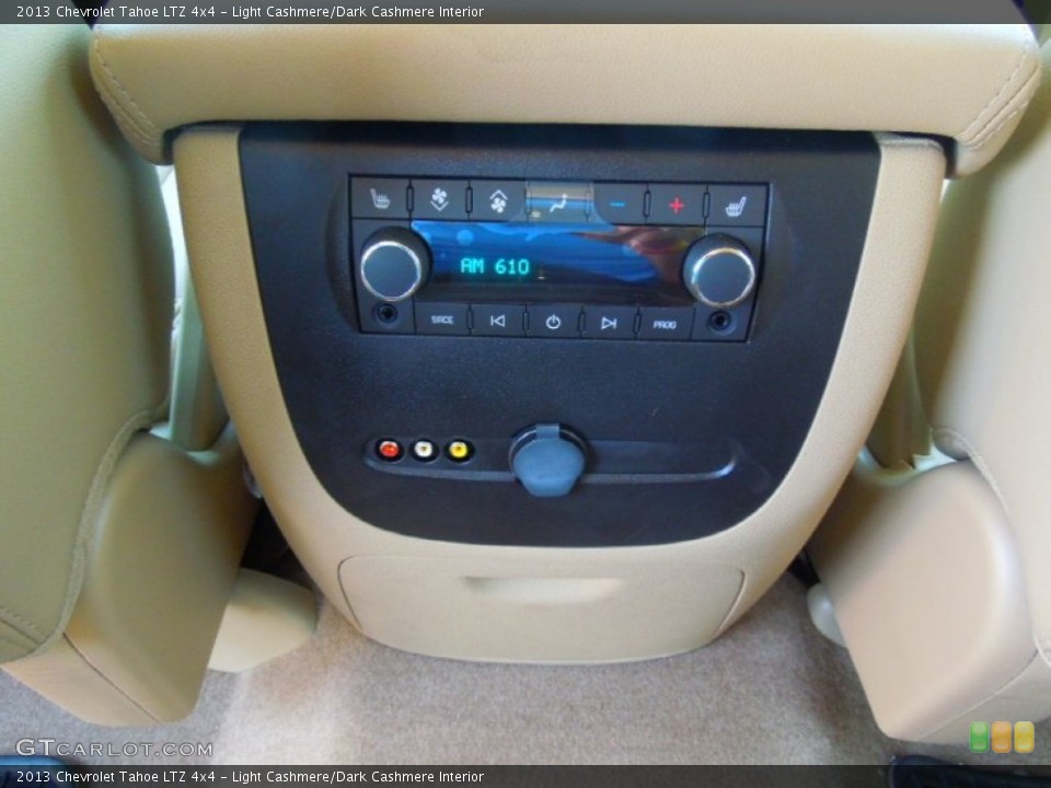 Light Cashmere/Dark Cashmere Interior Controls for the 2013 Chevrolet Tahoe LTZ 4x4 #68403297