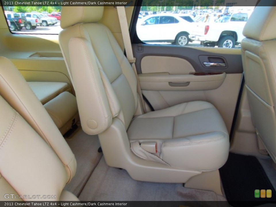 Light Cashmere/Dark Cashmere Interior Rear Seat for the 2013 Chevrolet Tahoe LTZ 4x4 #68403312