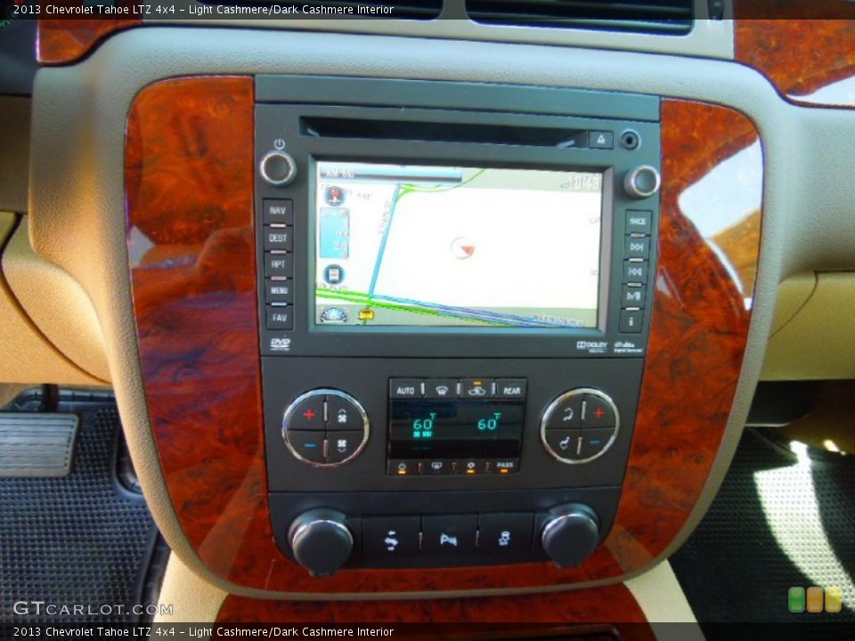 Light Cashmere/Dark Cashmere Interior Controls for the 2013 Chevrolet Tahoe LTZ 4x4 #68403471