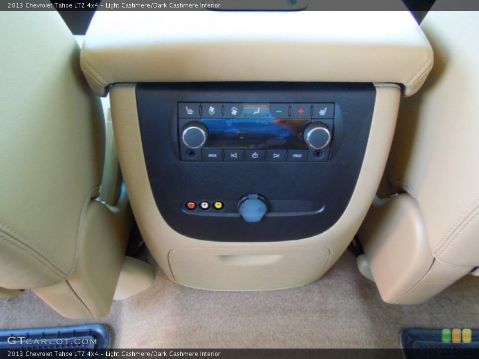 Light Cashmere/Dark Cashmere Interior Controls for the 2013 Chevrolet Tahoe LTZ 4x4 #68403483