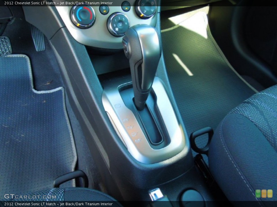 Jet Black/Dark Titanium Interior Transmission for the 2012 Chevrolet Sonic LT Hatch #68403960