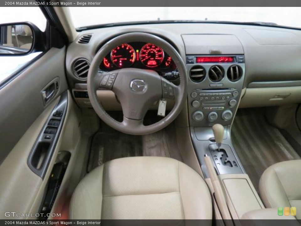 Beige Interior Photo for the 2004 Mazda MAZDA6 s Sport Wagon #68407874