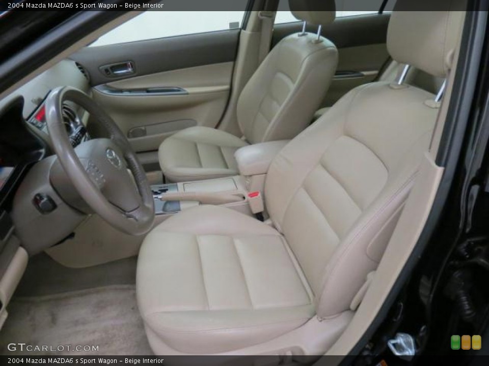 Beige Interior Prime Interior for the 2004 Mazda MAZDA6 s Sport Wagon #68407895