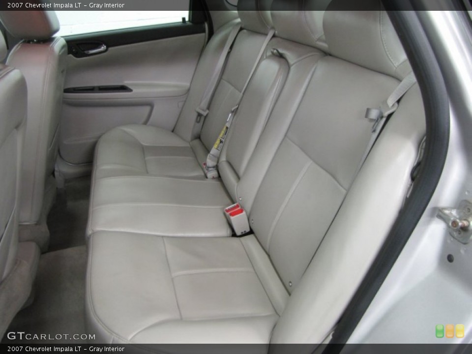 Gray Interior Rear Seat for the 2007 Chevrolet Impala LT #68408816