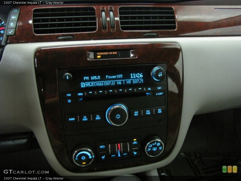 Gray Interior Controls for the 2007 Chevrolet Impala LT #68408969
