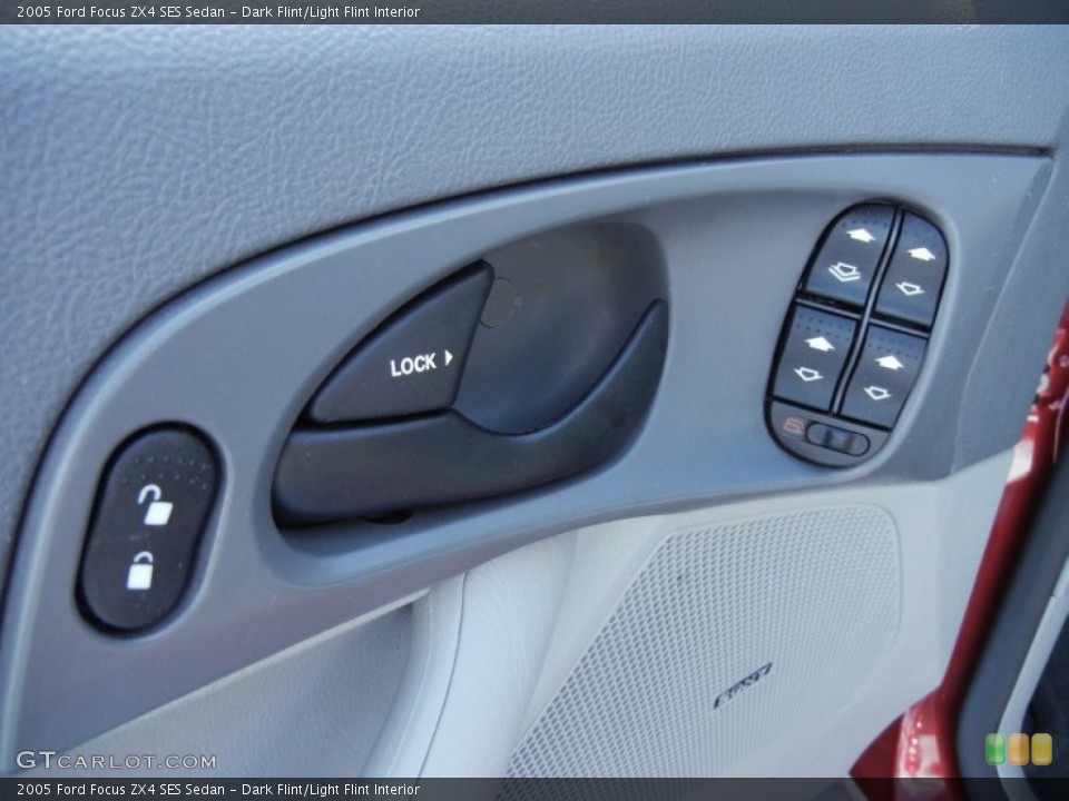 Dark Flint/Light Flint Interior Controls for the 2005 Ford Focus ZX4 SES Sedan #68409992