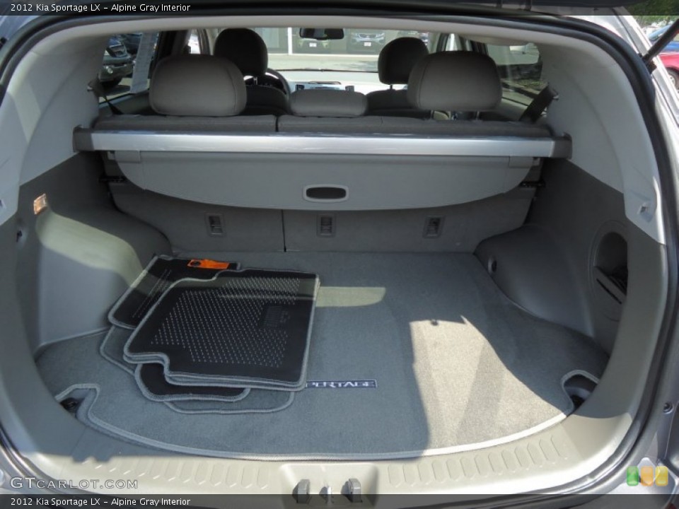 Alpine Gray Interior Trunk for the 2012 Kia Sportage LX #68410058