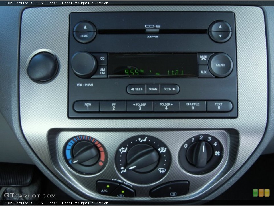 Dark Flint/Light Flint Interior Controls for the 2005 Ford Focus ZX4 SES Sedan #68410064
