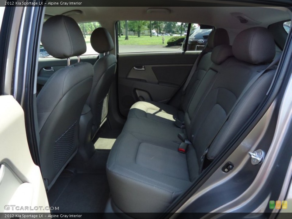 Alpine Gray Interior Rear Seat for the 2012 Kia Sportage LX #68410067