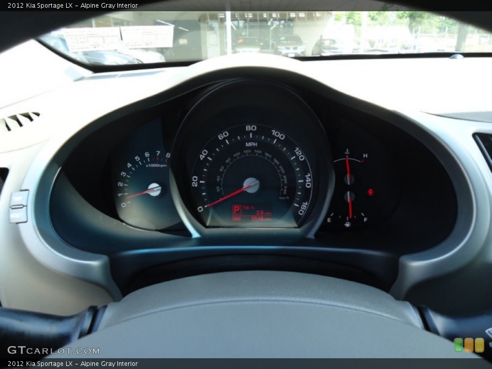 Alpine Gray Interior Gauges for the 2012 Kia Sportage LX #68410127