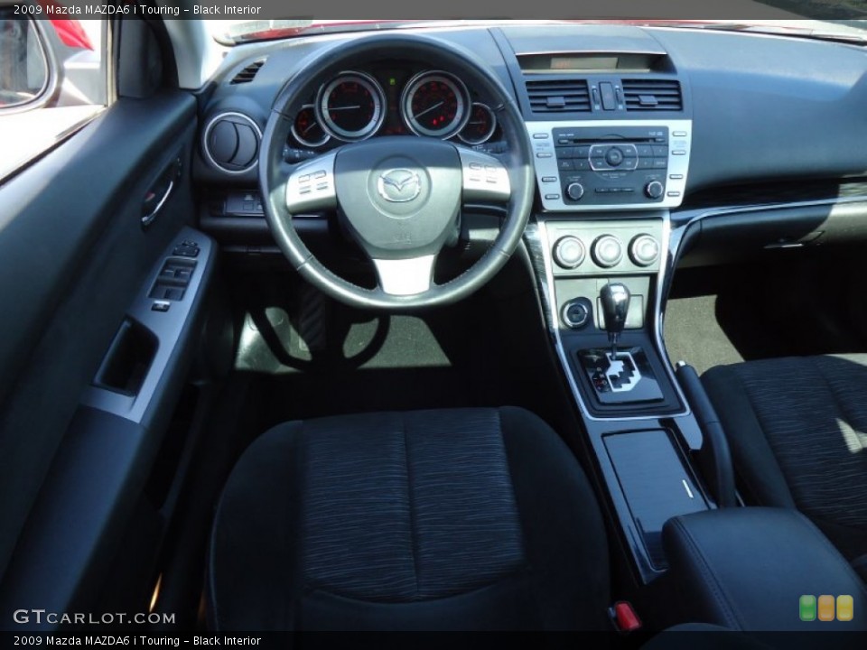 Black Interior Dashboard for the 2009 Mazda MAZDA6 i Touring #68410715