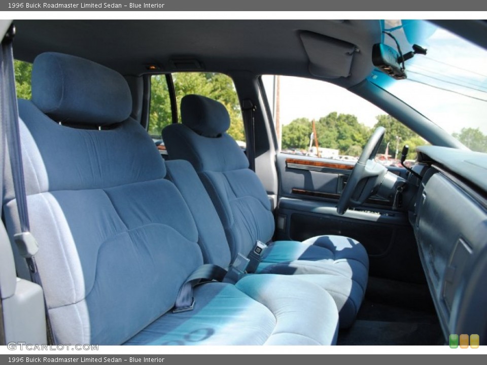Blue Interior Photo for the 1996 Buick Roadmaster Limited Sedan #68410727