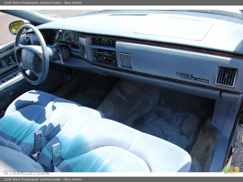 Blue Interior Dashboard for the 1996 Buick Roadmaster Limited Sedan #68410738