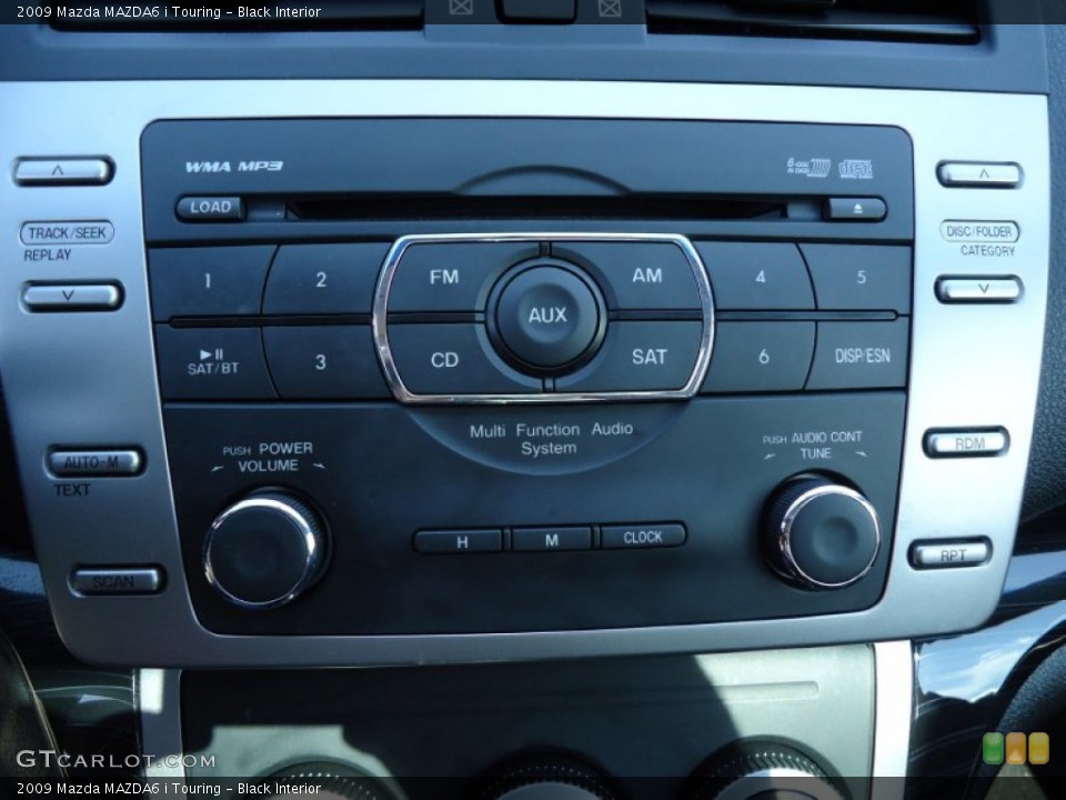 Black Interior Controls for the 2009 Mazda MAZDA6 i Touring #68410742