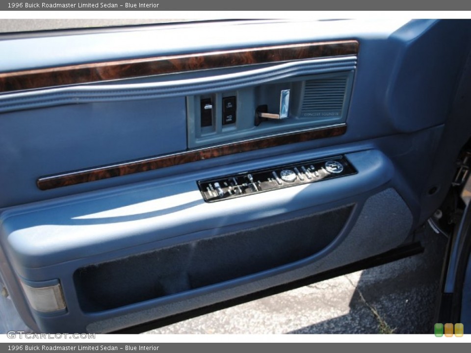 Blue Interior Door Panel for the 1996 Buick Roadmaster Limited Sedan #68410747
