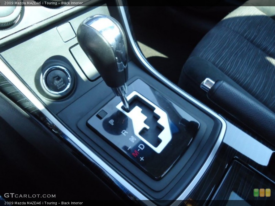Black Interior Transmission for the 2009 Mazda MAZDA6 i Touring #68410751
