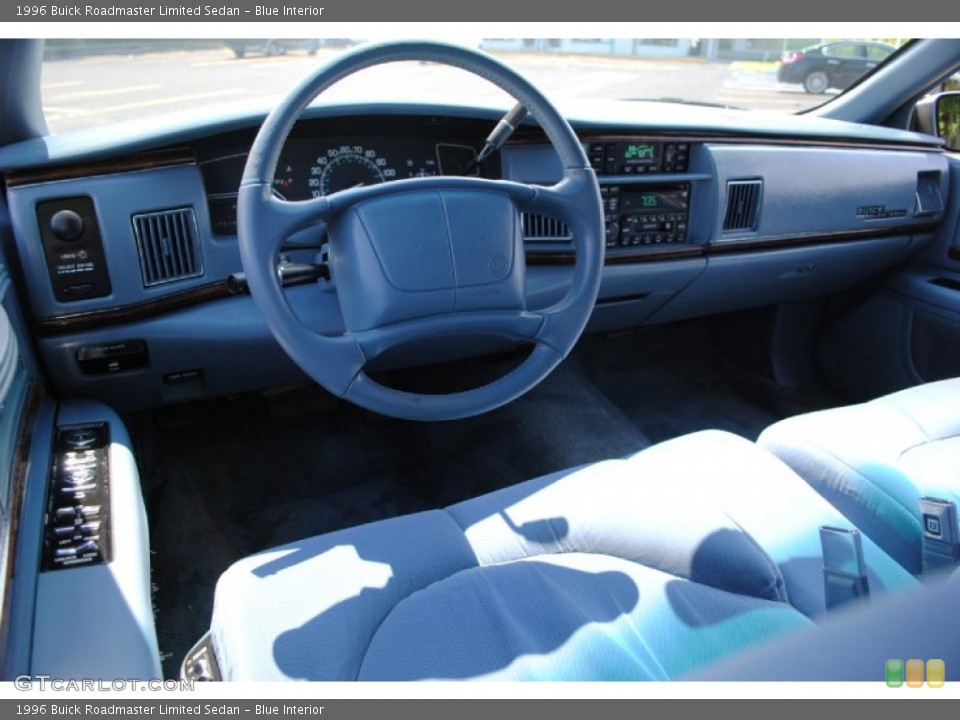 Blue 1996 Buick Roadmaster Interiors