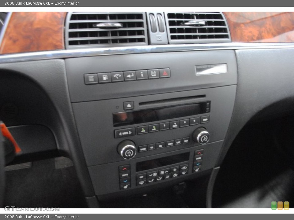 Ebony Interior Controls for the 2008 Buick LaCrosse CXL #68411474