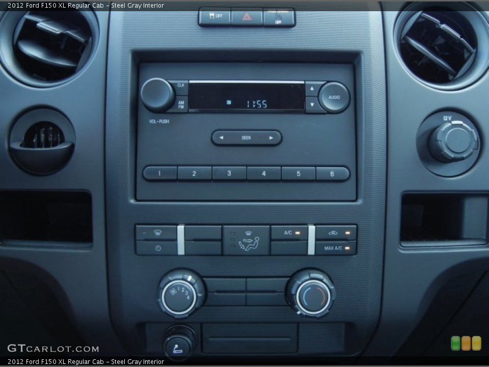 Steel Gray Interior Audio System for the 2012 Ford F150 XL Regular Cab #68411540