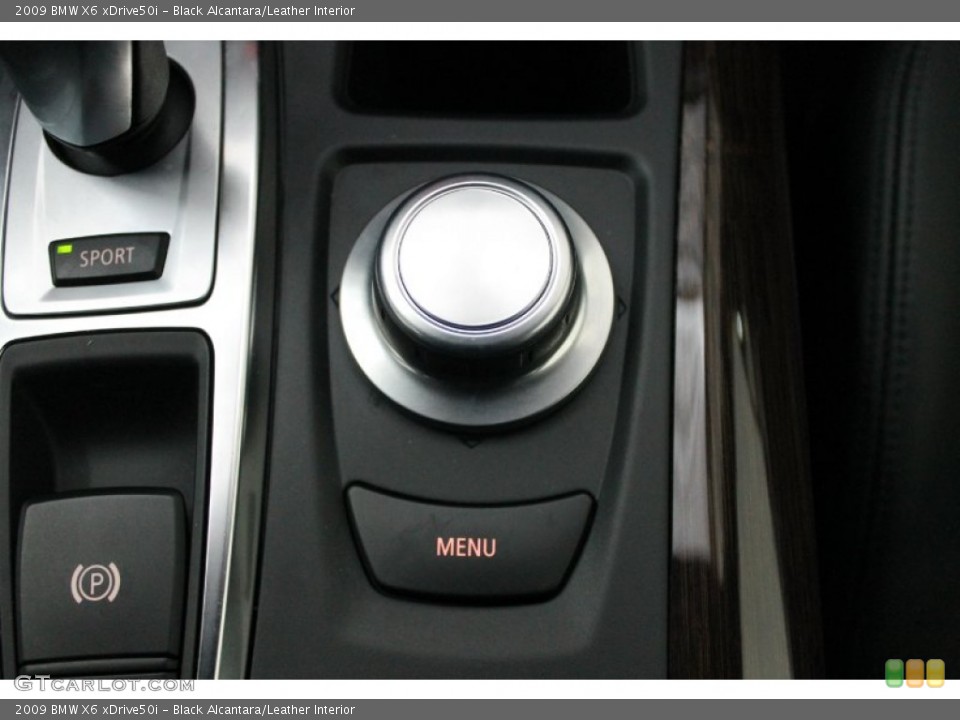 Black Alcantara/Leather Interior Controls for the 2009 BMW X6 xDrive50i #68412428