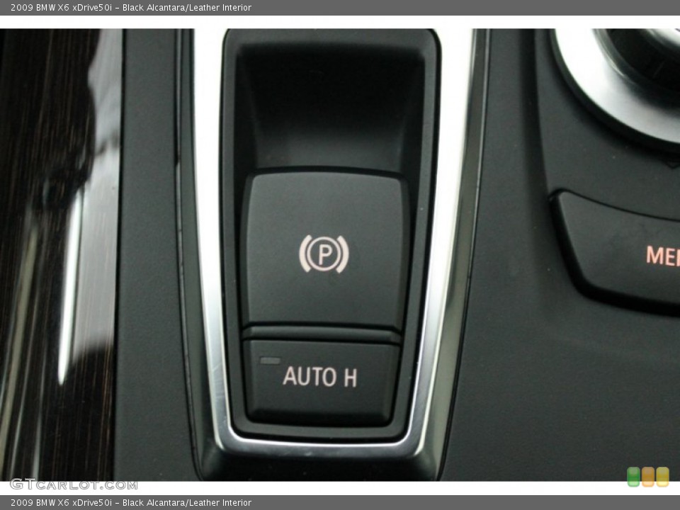 Black Alcantara/Leather Interior Controls for the 2009 BMW X6 xDrive50i #68412434