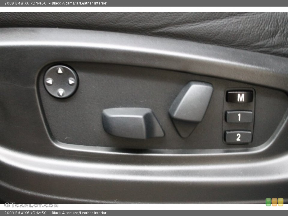 Black Alcantara/Leather Interior Controls for the 2009 BMW X6 xDrive50i #68412483