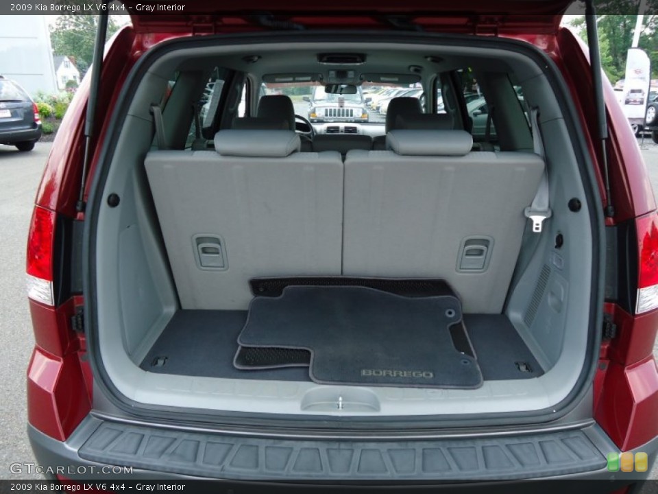 Gray Interior Trunk for the 2009 Kia Borrego LX V6 4x4 #68413022