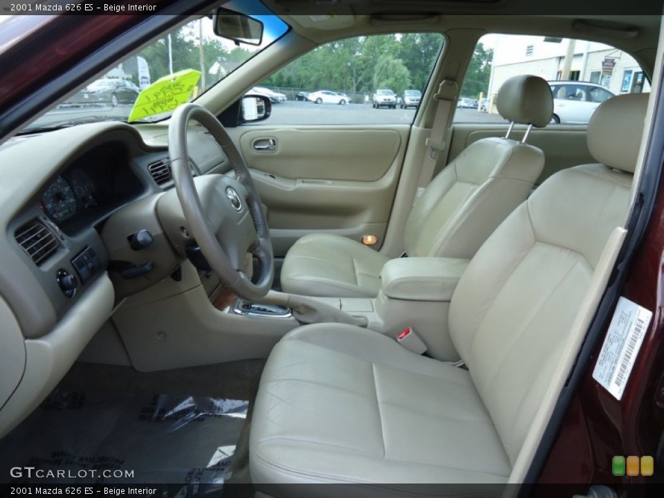 Beige Interior Photo for the 2001 Mazda 626 ES #68413409