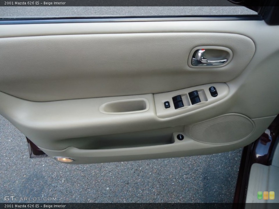 Beige Interior Door Panel for the 2001 Mazda 626 ES #68413418