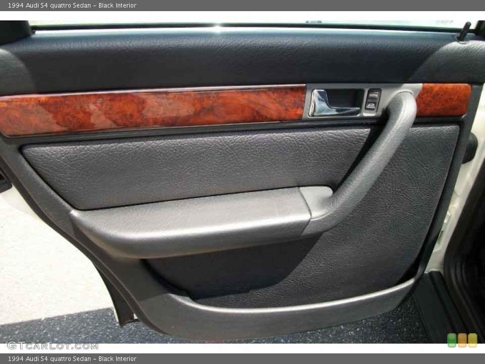 Black Interior Door Panel for the 1994 Audi S4 quattro Sedan #68413934