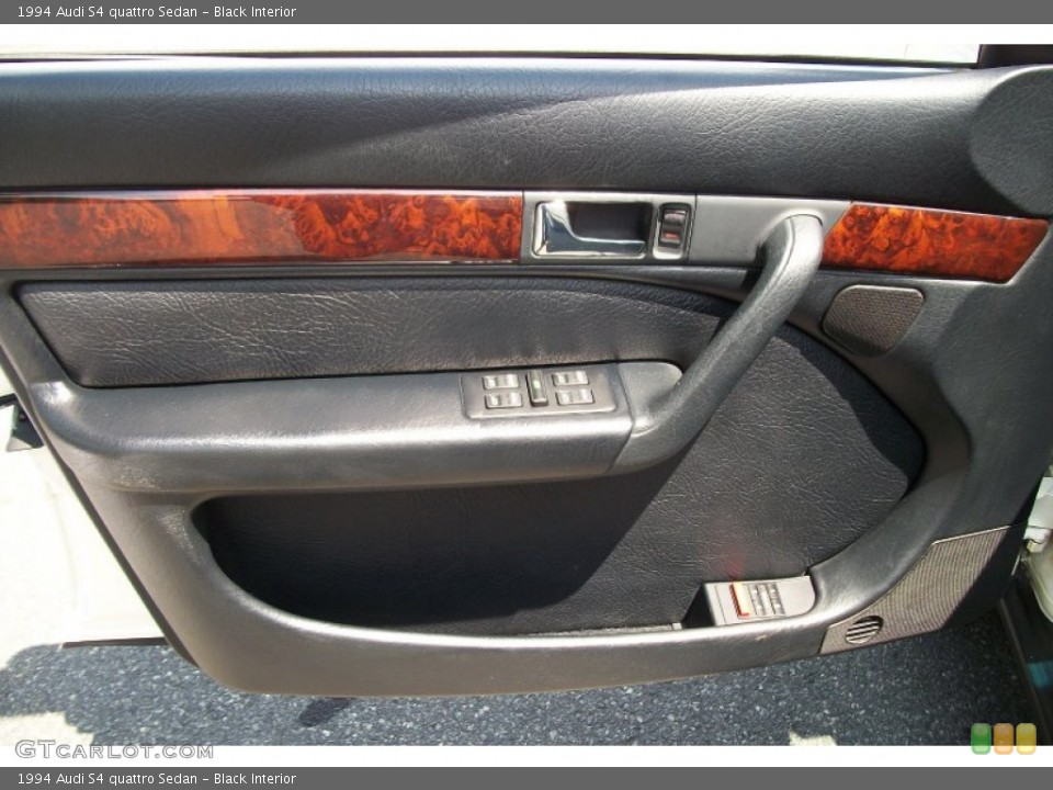 Black Interior Door Panel for the 1994 Audi S4 quattro Sedan #68414054