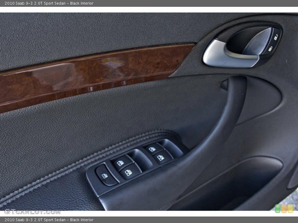 Black Interior Controls for the 2010 Saab 9-3 2.0T Sport Sedan #68415753