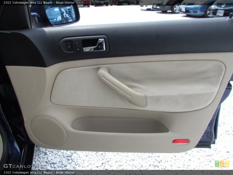 Beige Interior Door Panel for the 2002 Volkswagen Jetta GLS Wagon #68416234