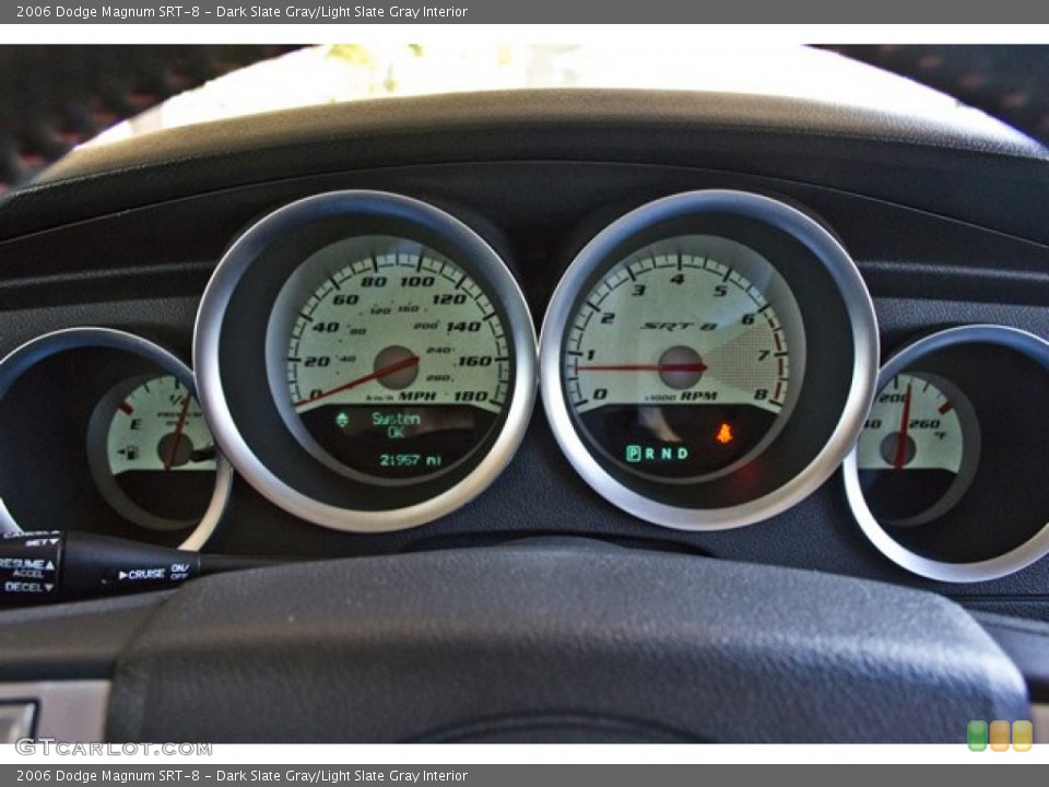 Dark Slate Gray/Light Slate Gray Interior Gauges for the 2006 Dodge Magnum SRT-8 #68416268