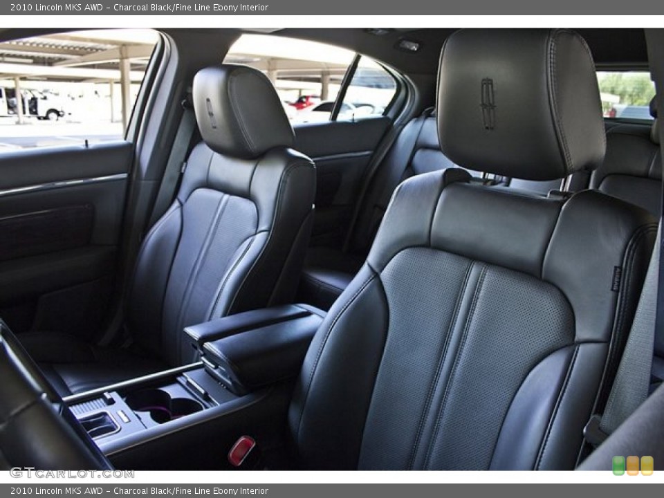 Charcoal Black/Fine Line Ebony Interior Photo for the 2010 Lincoln MKS AWD #68416523
