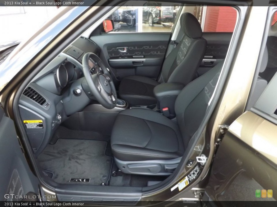 Black Soul Logo Cloth Interior Photo for the 2013 Kia Soul + #68417018